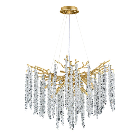 Люстра хрустальная Divinare SALICE 3133/01 SP-8 Люстра хрустальная Divinare SALICE 3133/01 SP-8