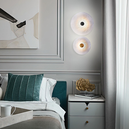 Светильник настенный светодиодный Eurosvet Thasos 40341 LED латунь (a066531)