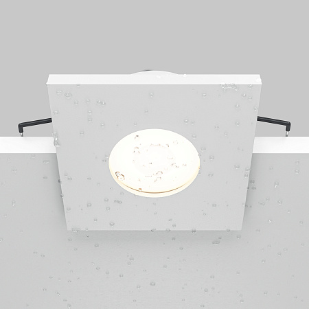 Светильник встраиваемый Maytoni Stark DL083-01-GU10-SQ-W