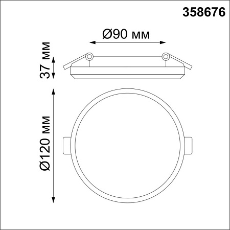 Светодиодная панель Novotech Pandora 358676 Светодиодная панель Novotech Pandora 358676