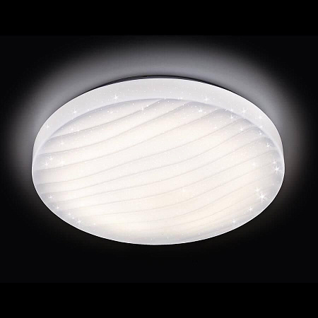 Потолочный светодиодный светильник Ambrella light Orbital Air F19 WH 48W D390 Потолочный светодиодный светильник Ambrella light Orbital Air F19 WH 48W D390