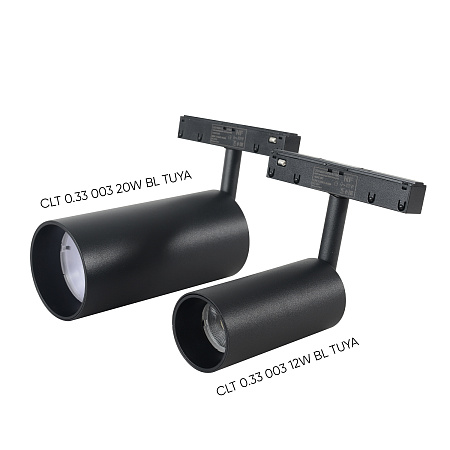 Трековый магнитный светодиодный диммируемый светильник Crystal Lux CLT 0.33 003 12W BL TUYA Трековый магнитный светодиодный диммируемый светильник Crystal Lux CLT 0.33 003 12W BL TUYA