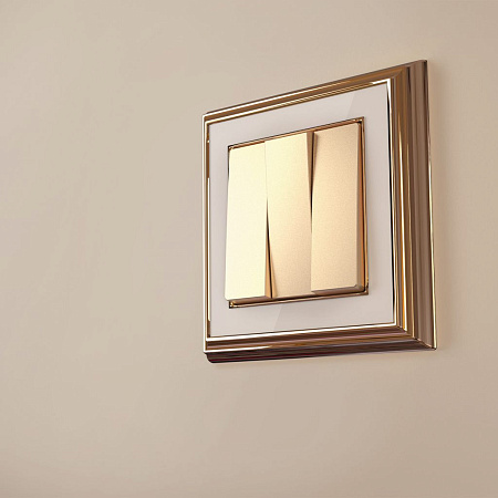 Набор клавиш для выключателя трехклавишного шампань Werkel W1139011 4690389157189 a050860 Набор клавиш для выключателя трехклавишного шампань Werkel W1139011 4690389157189 a050860