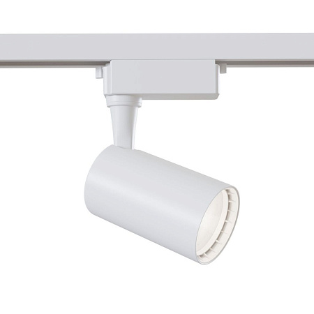 Трековый светильник для однофазного шинопровода Maytoni Unity Track Vuoro TR003-1-6W3K-W