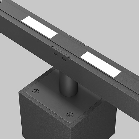 Трековый магнитный светодиодный светильник Maytoni Exility Alfa S TR133-2-7W4K-B Трековый магнитный светодиодный светильник Maytoni Exility Alfa S TR133-2-7W4K-B