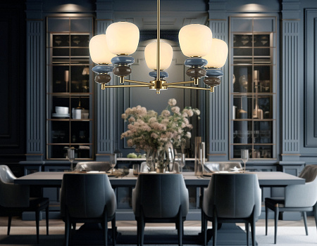 Люстра на штанге светодиодная Ambrella light High light LH53164 Люстра на штанге светодиодная Ambrella light High light LH53164