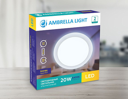 Светильник потолочный светодиодный Ambrella light 300186