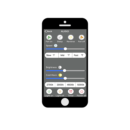 Люстра с вентилятором светодиодная Mantra NEPAL 7801 Люстра с вентилятором светодиодная Mantra NEPAL 7801