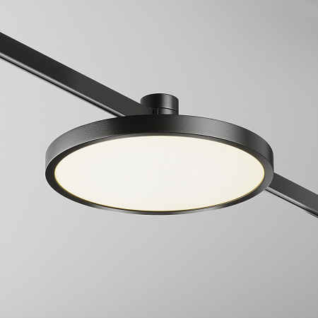 Трековый магнитный светодиодный светильник Maytoni Flarity Plato TR153-1-10W3K-B Трековый магнитный светодиодный светильник Maytoni Flarity Plato TR153-1-10W3K-B