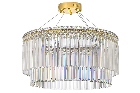 Люстра хрустальная светодиодная Arti Lampadari Ovindoli L 1.5.60.101 G Люстра хрустальная светодиодная Arti Lampadari Ovindoli L 1.5.60.101 G