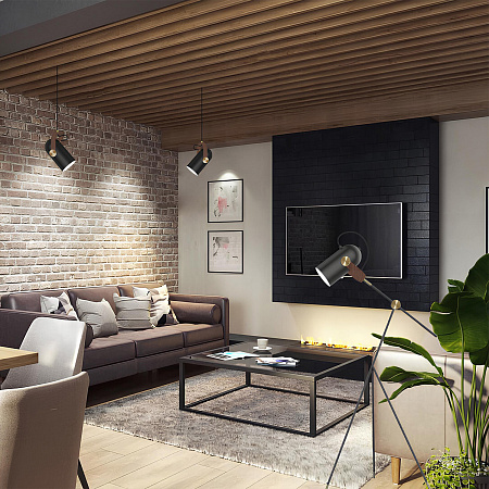 Торшер Crystal Lux KRUS PT1.1 BLACK Торшер Crystal Lux KRUS PT1.1 BLACK