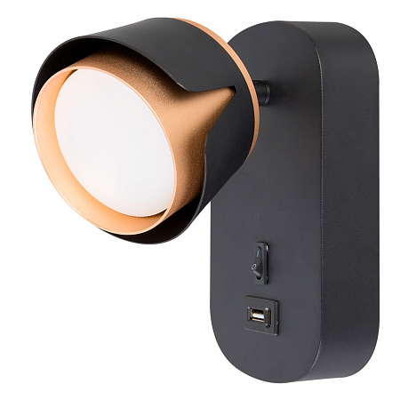 Спот Arte Lamp AMAKS A8026AP-1BK Спот Arte Lamp AMAKS A8026AP-1BK