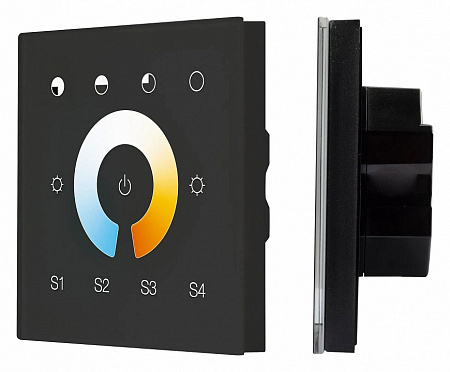 Панель-регулятора ЦТ сенсорный встраиваемый Arlight INTELLIGENT 037195 Панель-регулятора ЦТ сенсорный встраиваемый Arlight INTELLIGENT 037195