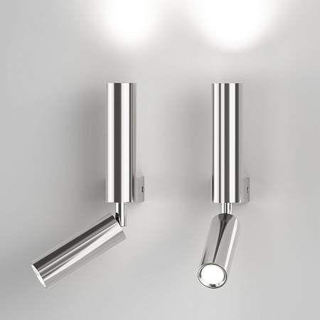 Спот светодиодный Eurosvet Pitch 40020/1 LED хром a061311 Спот светодиодный Eurosvet Pitch 40020/1 LED хром a061311