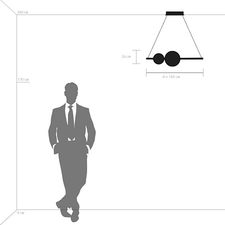 Подвесная люстра Lightstar Croco 815336 Подвесная люстра Lightstar Croco 815336