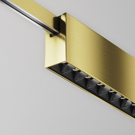 Трековый однофазный светодиодный светильник Maytoni Flarity Points TR150-1-12W4K-M-BS