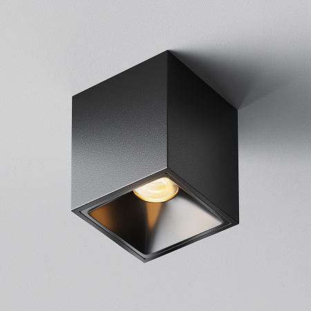 Светильник потолочный светодиодный Maytoni Alfa LED C065CL-8W2.7K-SQ-B