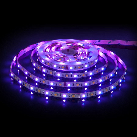 Светодиодная лента Elektrostandard 24V 14,4W 60Led 5050+5050 MIX RGB/дневной белый, 5м a053729 Светодиодная лента Elektrostandard 24V 14,4W 60Led 5050+5050 MIX RGB/дневной белый, 5м a053729