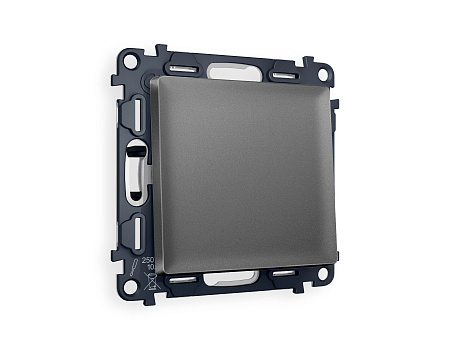 Комплект механизма 1-клавишного выключателя Ambrella Volt ALFA MA651010 Комплект механизма 1-клавишного выключателя Ambrella Volt ALFA MA651010