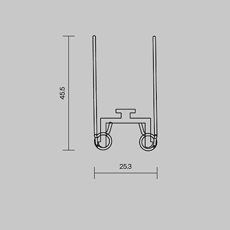 Комплект креплений (для профиля 35×42) 4 шт., Maytoni ALM-3542-MT 642055 Комплект креплений (для профиля 35×42) 4 шт., Maytoni ALM-3542-MT 642055