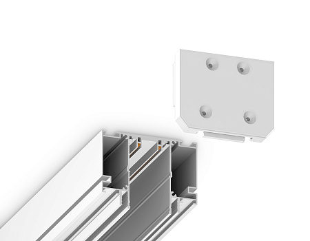 Заглушка демпферная для шинопровода в натяжной потолок Ambrella light GL1061 Заглушка демпферная для шинопровода в натяжной потолок Ambrella light GL1061