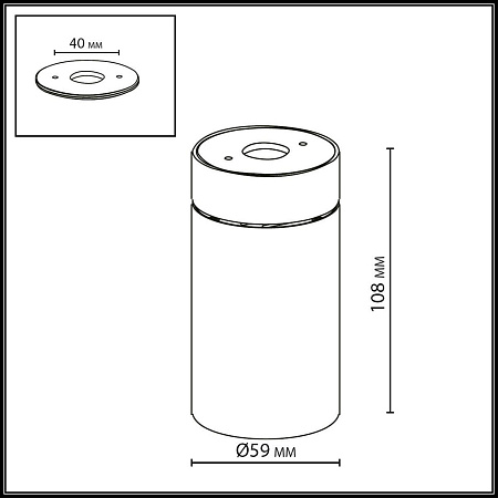 Спот светодиодный Odeon Light TURNO 7132/7CL Спот светодиодный Odeon Light TURNO 7132/7CL