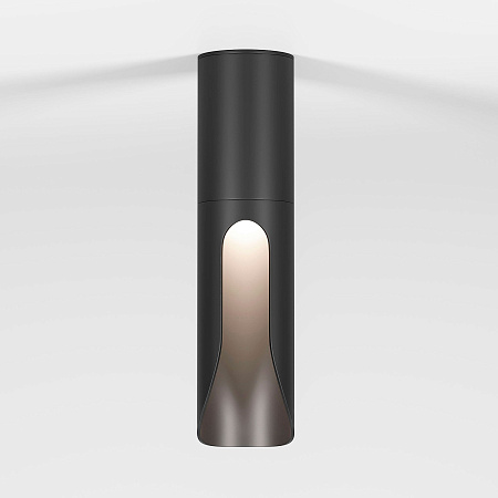 Светильник потолочный светодиодный Elektrostandard Apex 25113/LED 7W 4000K черный a068286