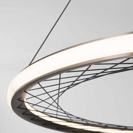 Светильник подвесной светодиодный Eurosvet Parafe 40025/1 LED серый a069306 Светильник подвесной светодиодный Eurosvet Parafe 40025/1 LED серый a069306