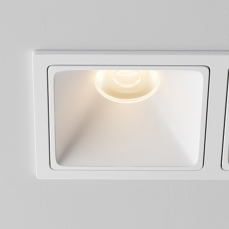 Светильник встраиваемый светодиодный Maytoni Alfa LED DL043-02-10W3K-SQ-W-1