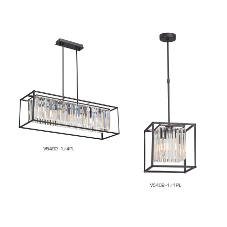 Люстра хрустальная Vitaluce V5402-1/4PL