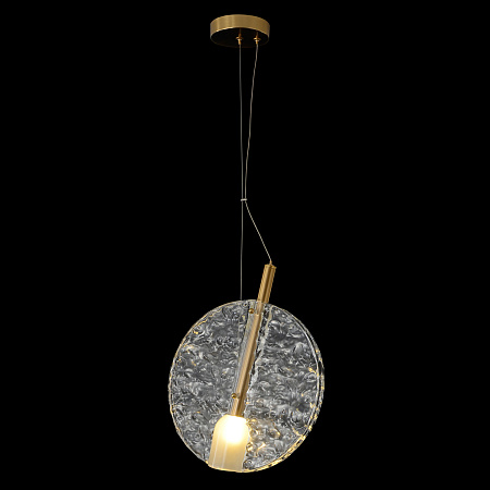 Светильник подвесной Crystal Lux FROZEN SP1 BRASS 3990/201 Светильник подвесной Crystal Lux FROZEN SP1 BRASS 3990/201