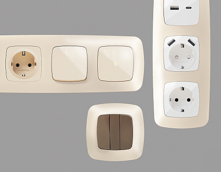 Рамка 5-постовая Ambrella Volt OMEGA Ecta OF140335 Рамка 5-постовая Ambrella Volt OMEGA Ecta OF140335