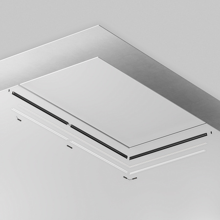 Шинопровод магнитный встраиваемый под 12,5 мм с каналом под светодиодную ленту Maytoni Exility TRX034LS-222B Шинопровод магнитный встраиваемый под 12,5 мм с каналом под светодиодную ленту Maytoni Exility TRX034LS-222B