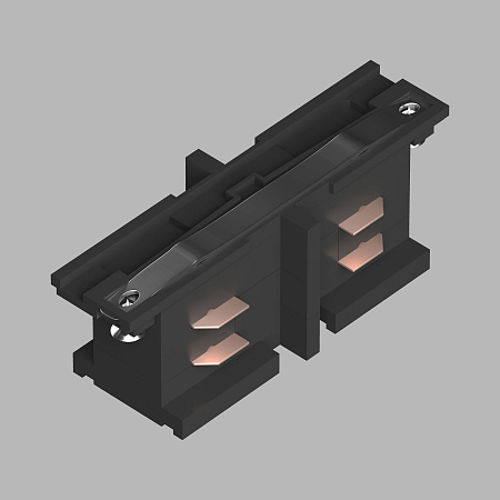 Коннектор прямой для трехфазного шинопровода Ledron АВД-5102-220V Black Коннектор прямой для трехфазного шинопровода Ledron АВД-5102-220V Black