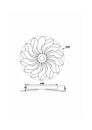 Светильник настенно-потолочный светодиодный Freya Cameron FR10023CL-L127W Светильник настенно-потолочный светодиодный Freya Cameron FR10023CL-L127W