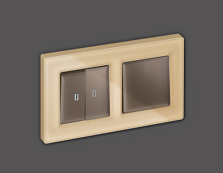 Лицевая панель для 1-клавишных выключателей QUANT Ambrella Volt ALFA AP6310 Лицевая панель для 1-клавишных выключателей QUANT Ambrella Volt ALFA AP6310