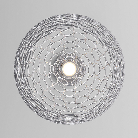 Светильник подвесной светодиодный Eurosvet Ruche 90352/1 хром a069062 Светильник подвесной светодиодный Eurosvet Ruche 90352/1 хром a069062