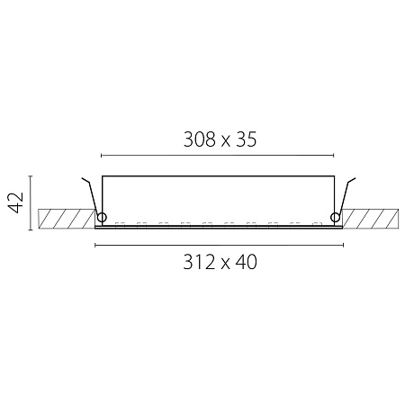 Светильник встраиваемый светодиодный Lightstar Guarda 082346