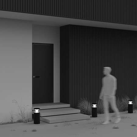 Уличный ландшафтный светодиодный светильник Maytoni Pyro O496FL-L21B3K1 Уличный ландшафтный светодиодный светильник Maytoni Pyro O496FL-L21B3K1