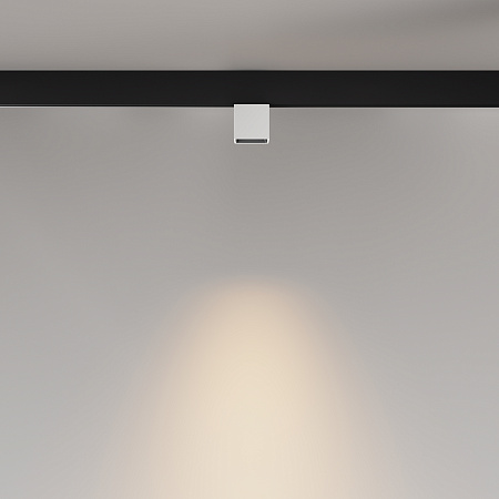 Трековый магнитный светодиодный светильник Maytoni Exility Alfa S TR133-2-7W3K-W Трековый магнитный светодиодный светильник Maytoni Exility Alfa S TR133-2-7W3K-W