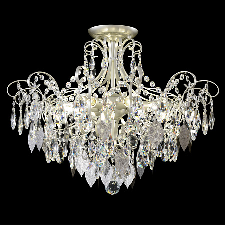 Люстра потолочная Crystal Lux ESMIRALDA PL6 SILVER