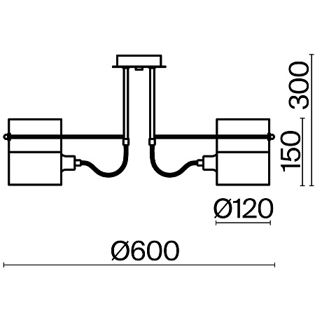 Люстра потолочная Freya Ampera FR2023PL-05CH Люстра потолочная Freya Ampera FR2023PL-05CH
