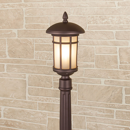 Уличный парковый светильник Elektrostandard Lepus GL 1016F коричневый a043645 Уличный парковый светильник Elektrostandard Lepus GL 1016F коричневый a043645