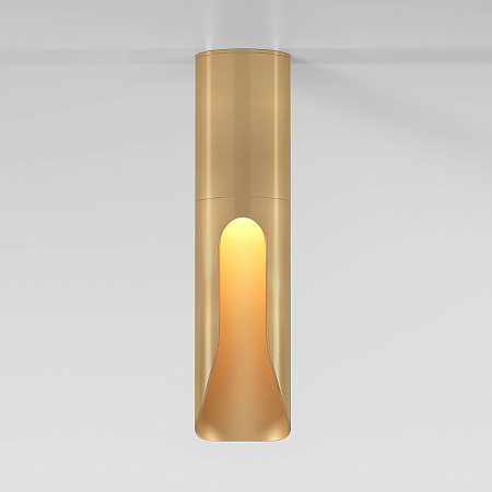 Светильник потолочный светодиодный Elektrostandard Apex 25113/LED латунь a068291 Светильник потолочный светодиодный Elektrostandard Apex 25113/LED латунь a068291