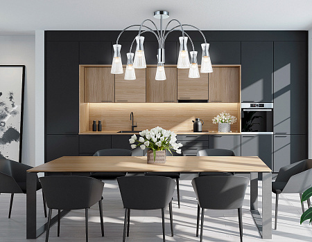 Люстра на штанге Ambrella light High light LH55653 Люстра на штанге Ambrella light High light LH55653