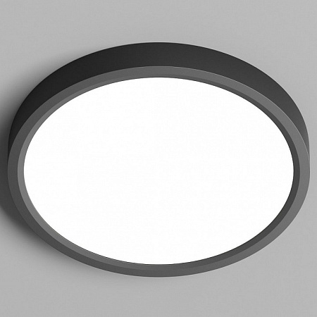 Светильник потолочный Denkirs THIN DK6520-BK Светильник потолочный Denkirs THIN DK6520-BK