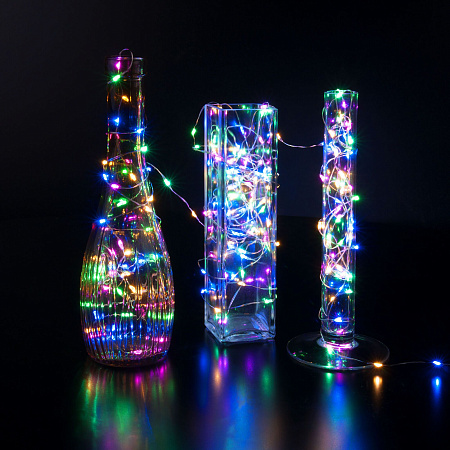 Гирлянда нить "роса" мульти Eurosvet 400-009 a060414 Гирлянда нить "роса" мульти Eurosvet 400-009 a060414