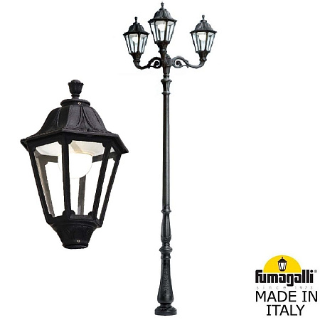 Парковый светильник FUMAGALLI TABOR ADAM/NOEMI 2L E35.205.M30.AXH27 Парковый светильник FUMAGALLI TABOR ADAM/NOEMI 2L E35.205.M30.AXH27