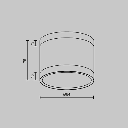 Светильник потолочный Maytoni Pauline C120CL-GX53-B Светильник потолочный Maytoni Pauline C120CL-GX53-B