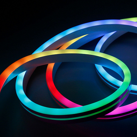 Набор гибкого неона RGB односторонний мульти, 5м Elektrostandard SLS 02 RGB IP 65 a049856 Набор гибкого неона RGB односторонний мульти, 5м Elektrostandard SLS 02 RGB IP 65 a049856